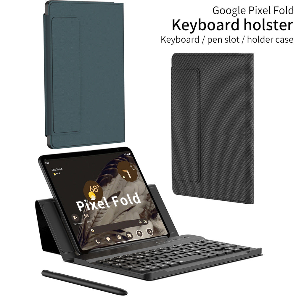 Premium 3 in 1 Magnetic Keyboard Case for Google Pixel Fold Series - The Pixel Store