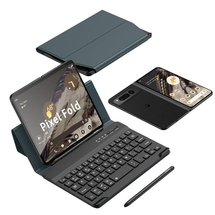 Premium 3 in 1 Magnetic Keyboard Case for Google Pixel Fold Series - The Pixel Store