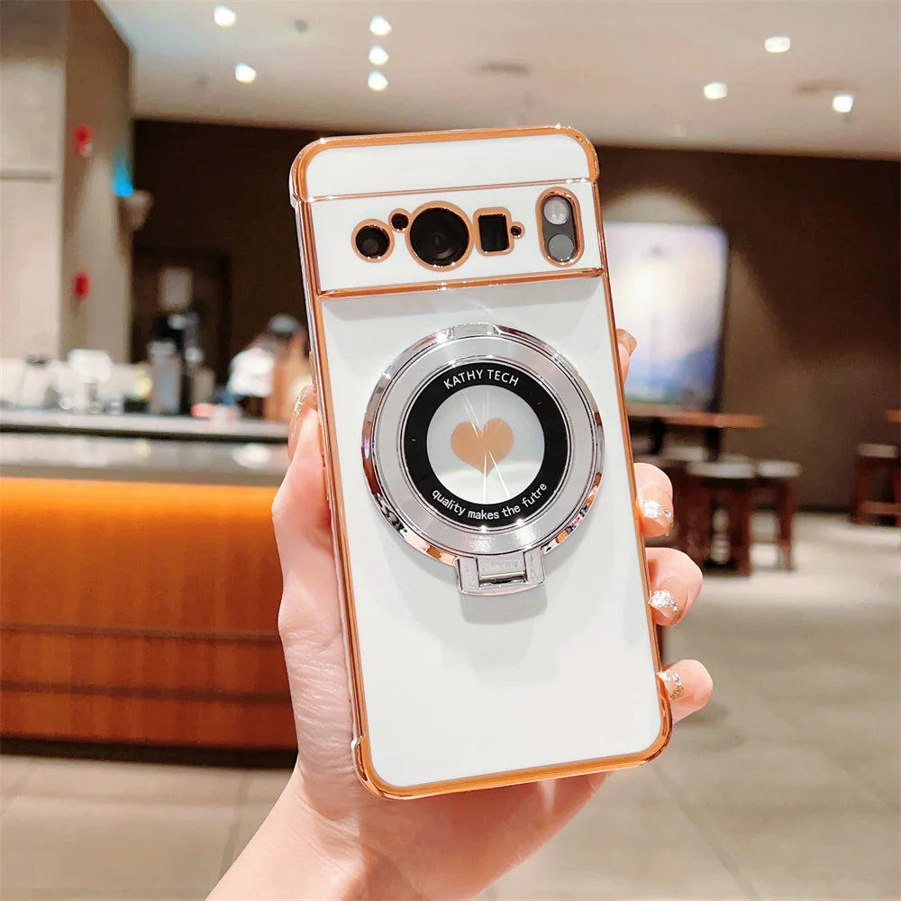 Shockproof Case with Magnetic Stand Holder For Google Pixel Series - The Pixel Store