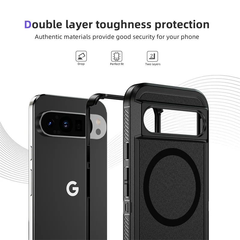 Magnetic Armor Case For Google Pixel Series - The Pixel Store