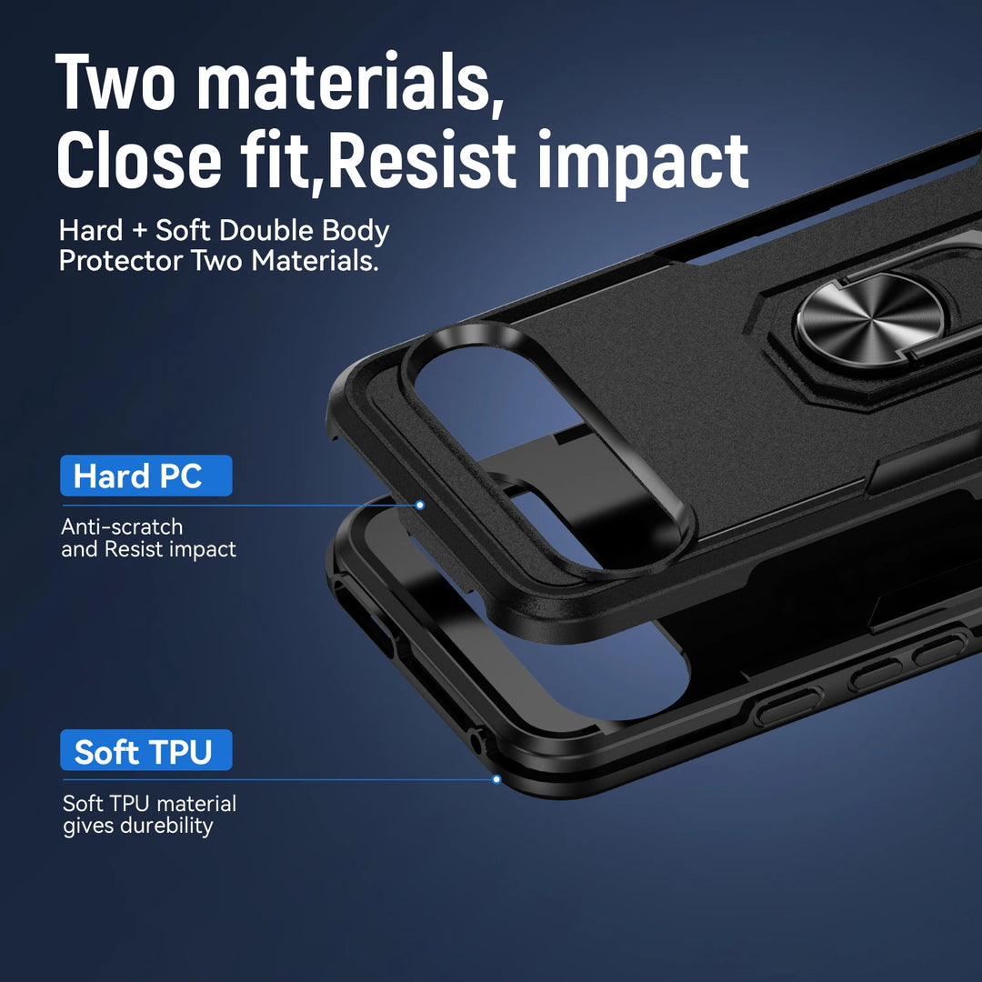 Full Protection Case with Stand for Google Pixel 9 Series - The Pixel Store