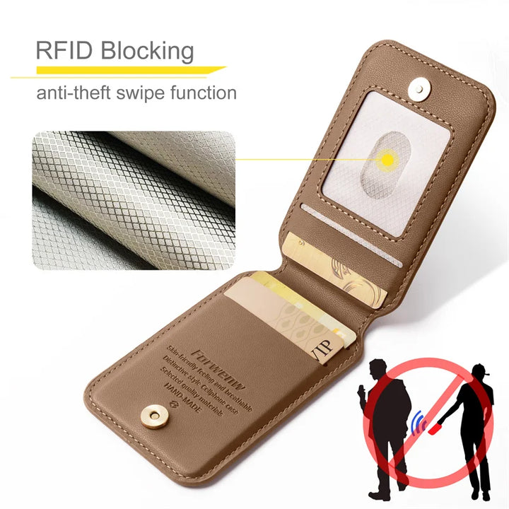 Magnetic Leather Case with Wallet For Google Pixel Series - The Pixel Store