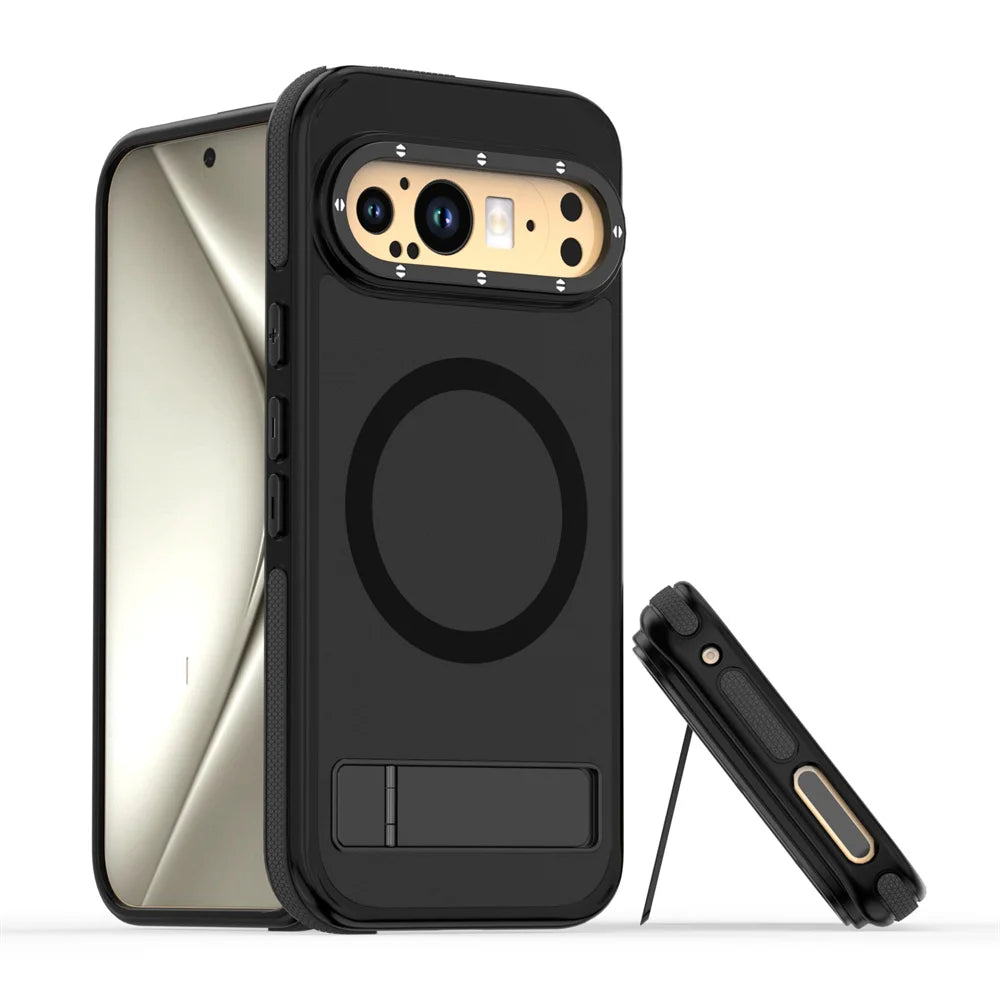 Shockproof Case with Folding Stand For Google Pixel 9 Series - The Pixel Store