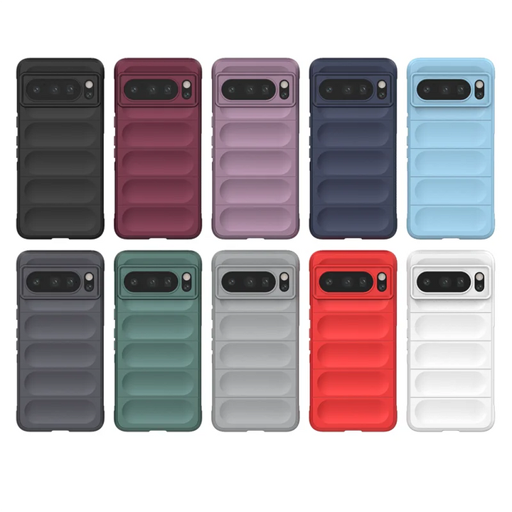 Shockproof Silicone Case with Lens Protection For Google Pixel 8 Series - The Pixel Store