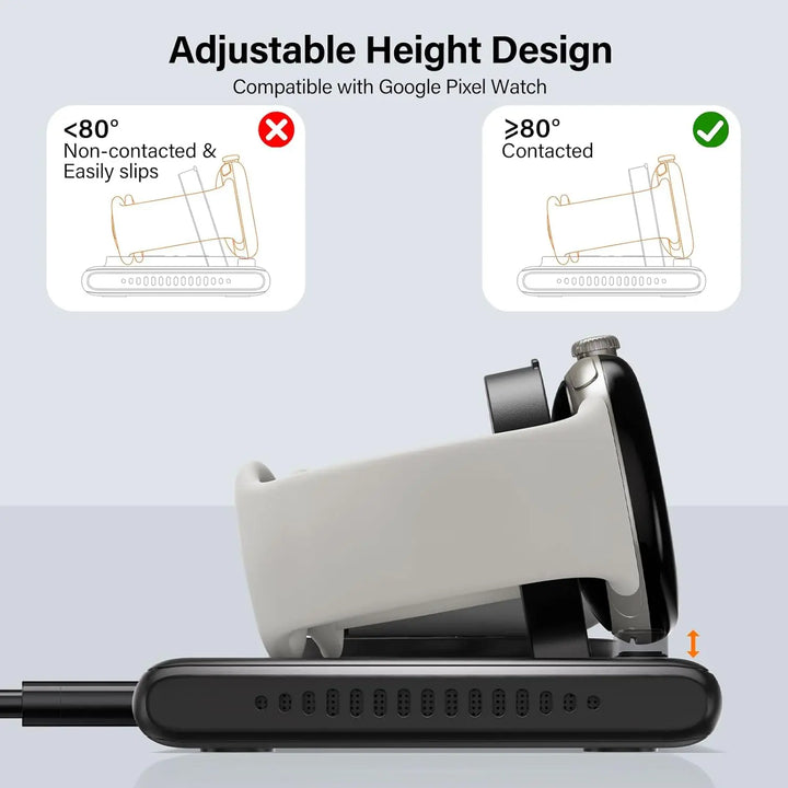 2 in 1 Wireless Charging Station for Pixel Series - The Pixel Store