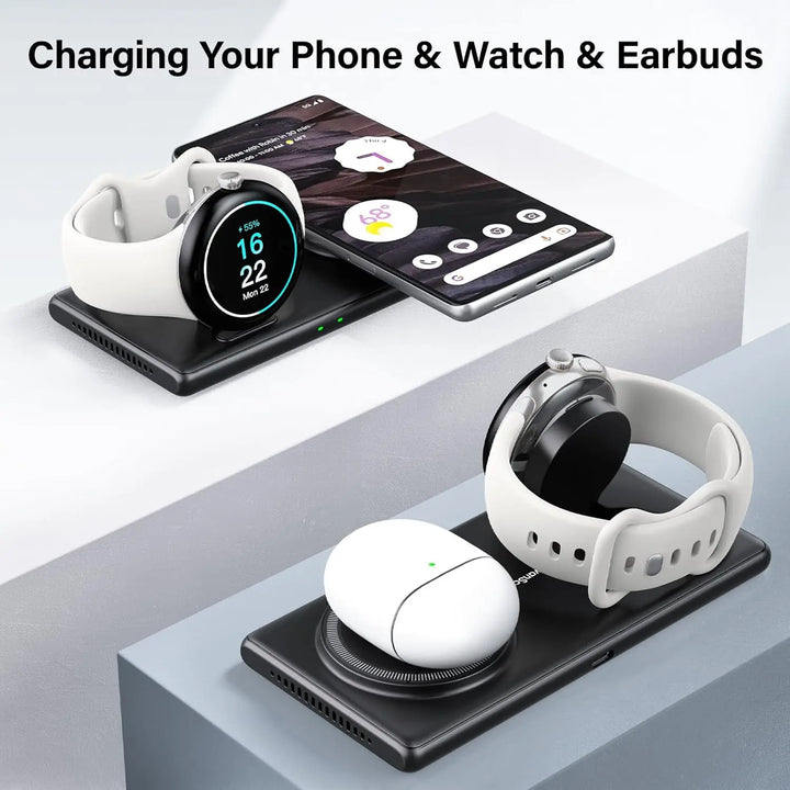 2 in 1 Wireless Charging Station for Pixel Series - The Pixel Store