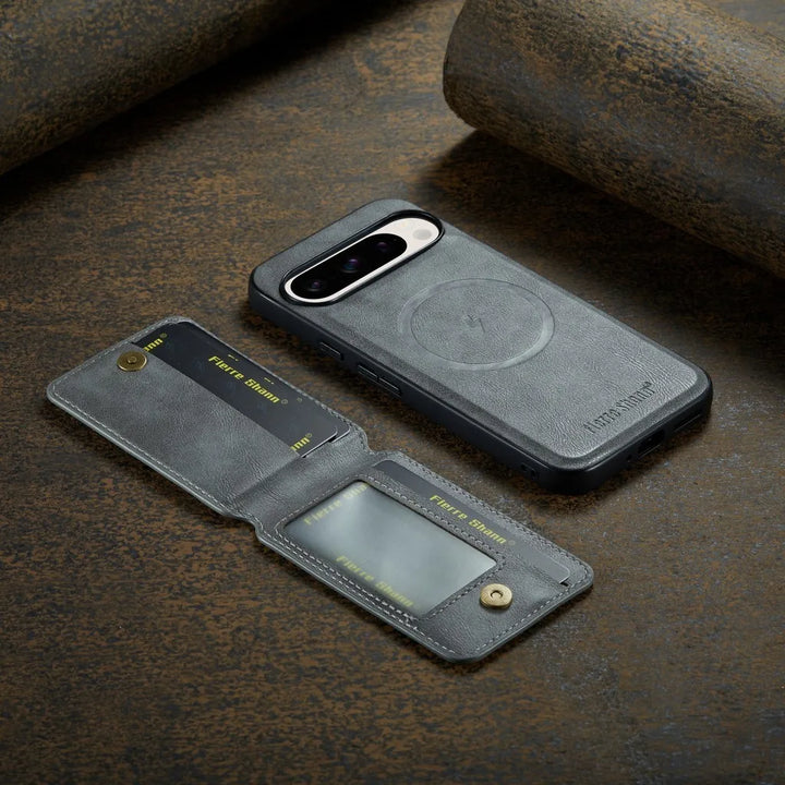 Leather Case with Wallet For Google Pixel 9 Series - The Pixel Store