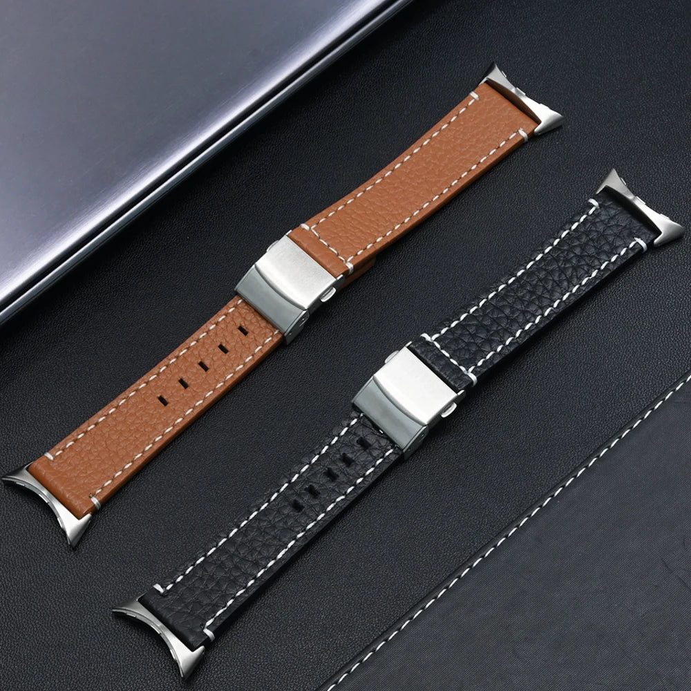 Leather Band for Google Pixel Watch 3 - The Pixel Store