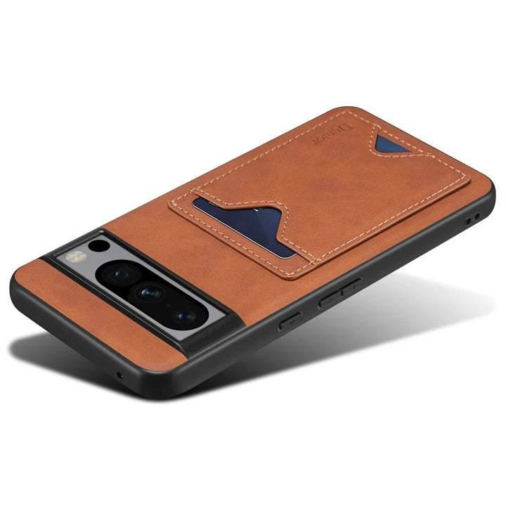 Leather Case with Card Wallet for Google Pixel 8 Series - The Pixel Store