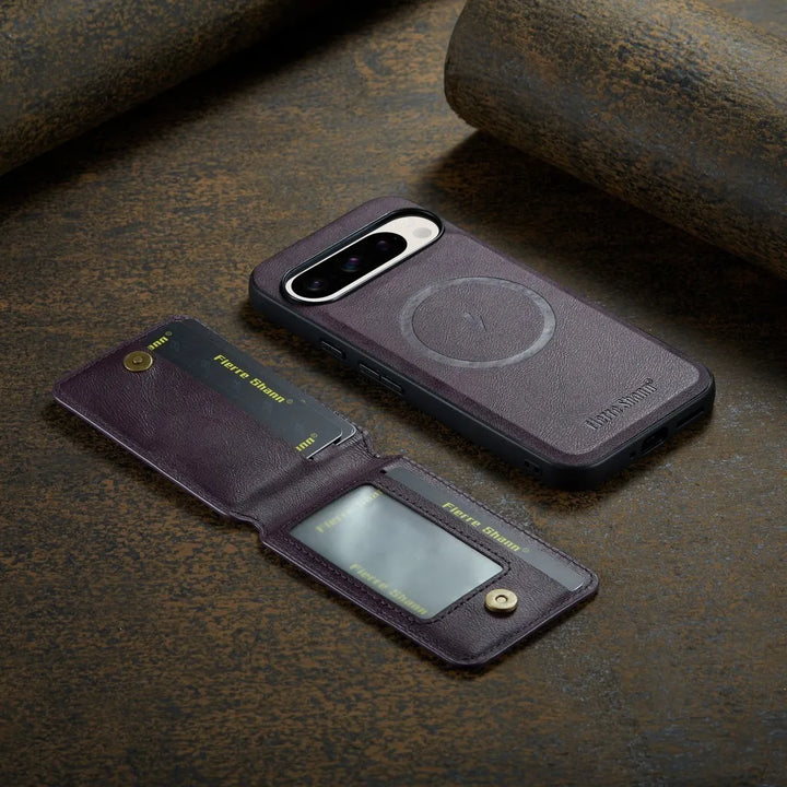 Leather Case with Wallet For Google Pixel 9 Series - The Pixel Store