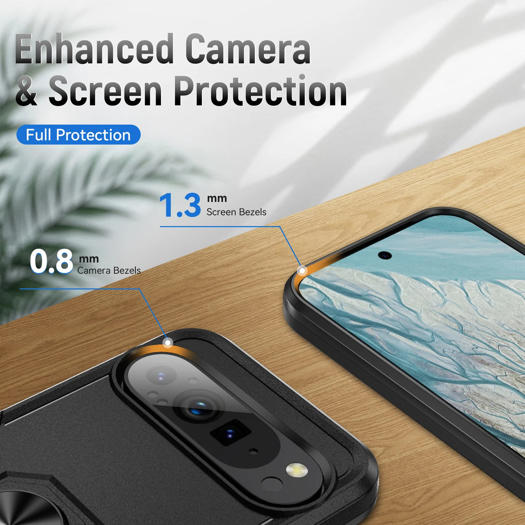 Full Protection Case with Stand for Google Pixel 9 Series - The Pixel Store
