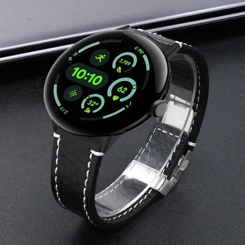 Leather Band for Google Pixel Watch 3 - The Pixel Store