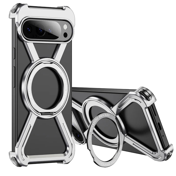 Metal Ring Kickstand Case