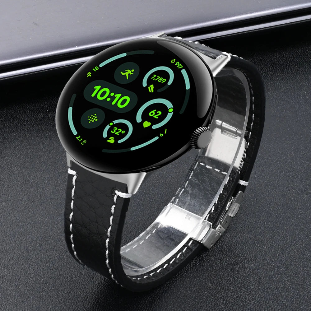 Leather Band for Google Pixel Watch 3 - The Pixel Store