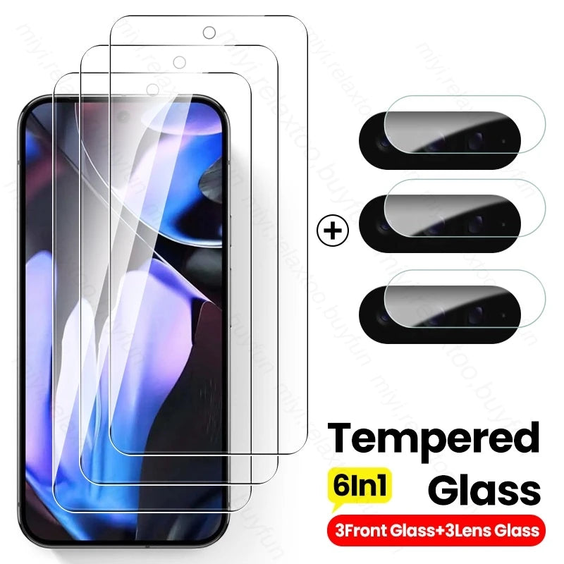 6In1 Screen Protector for Google Pixel 9 Series - The Pixel Store