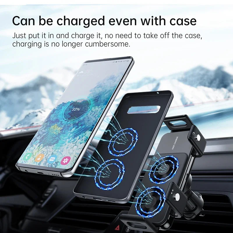 Auto Clamping Wireless Car Charger For Google Pixel Fold Series - The Pixel Store