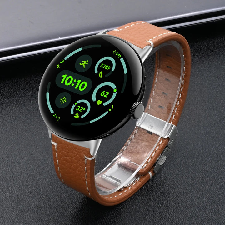 Leather Band for Google Pixel Watch 3 - The Pixel Store