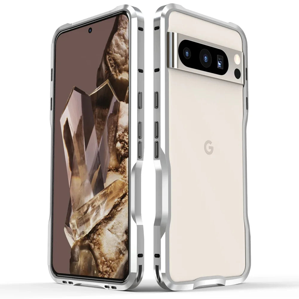 Premium Metal Frame Case For Google Pixel 8 Series - The Pixel Store
