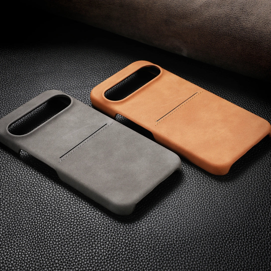 Card Slot Leather Case For Google Pixel Series - The Pixel Store
