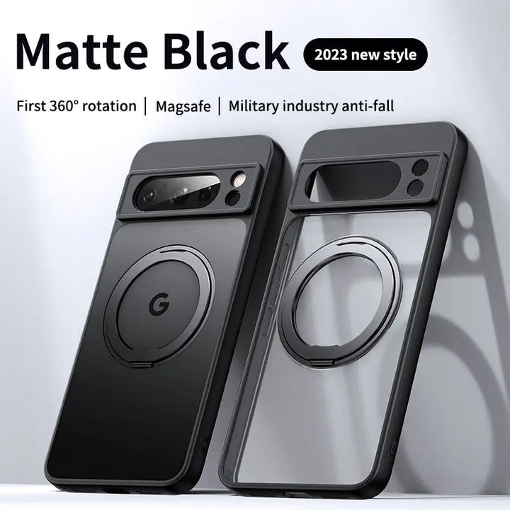 Shockproof Case with Magnetic Stand For Google Pixel 8 Series - The Pixel Store