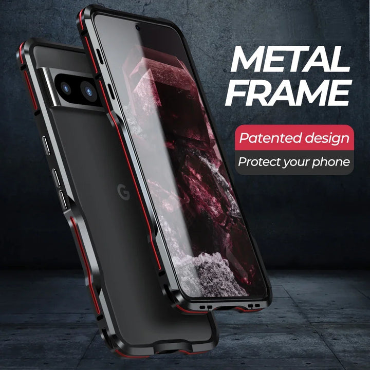 Premium Metal Frame Case For Google Pixel 8 Series - The Pixel Store