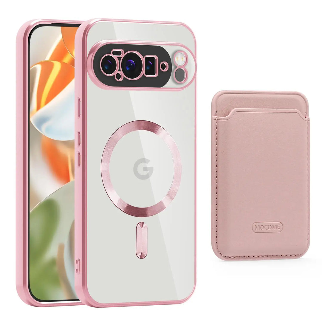 MagSafe Clear Case with Magnetic Wallet