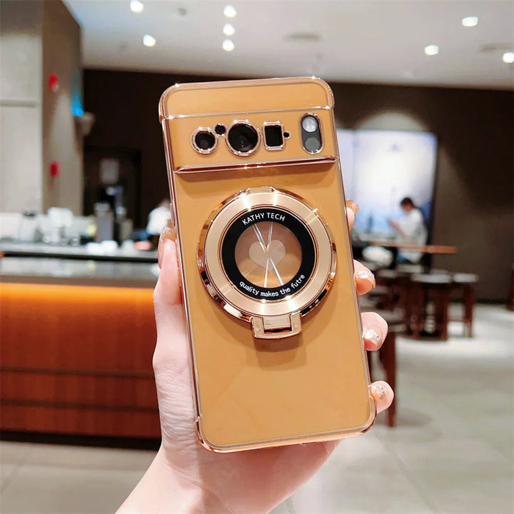 Shockproof Case with Magnetic Stand Holder For Google Pixel Series - The Pixel Store