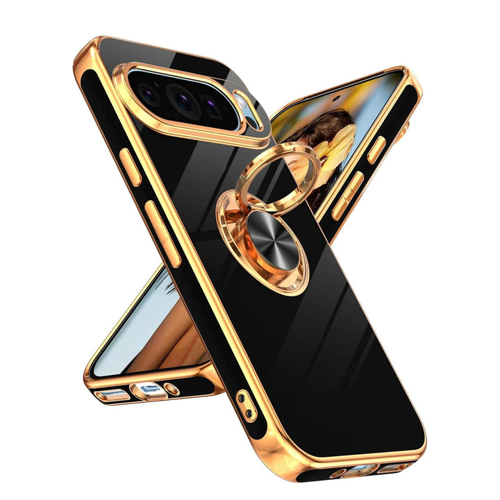 Luxury Plating Case with Ring Holder for Google Pixel Series - The Pixel Store