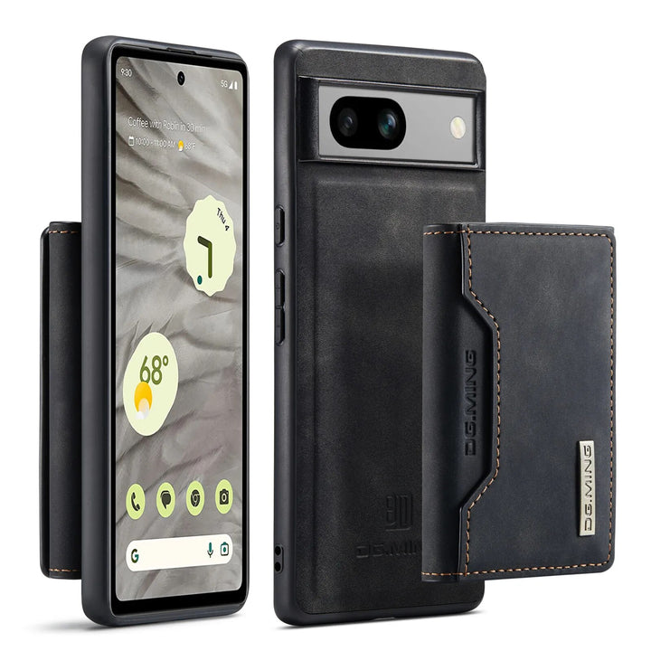 Detachable Magnetic Wallet Cards Solt Leather Case for Google Pixel 8 Series - The Pixel Store