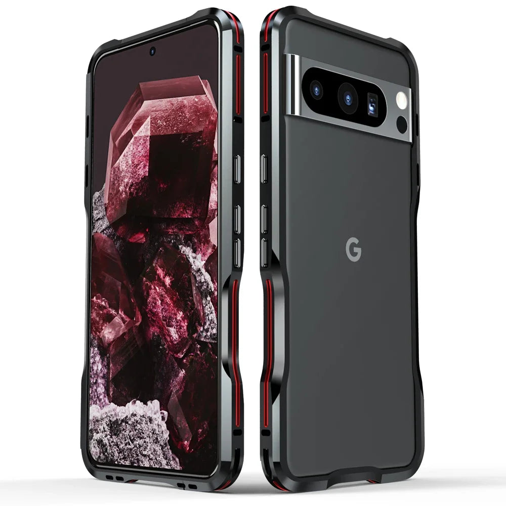 Premium Metal Frame Case For Google Pixel 8 Series - The Pixel Store