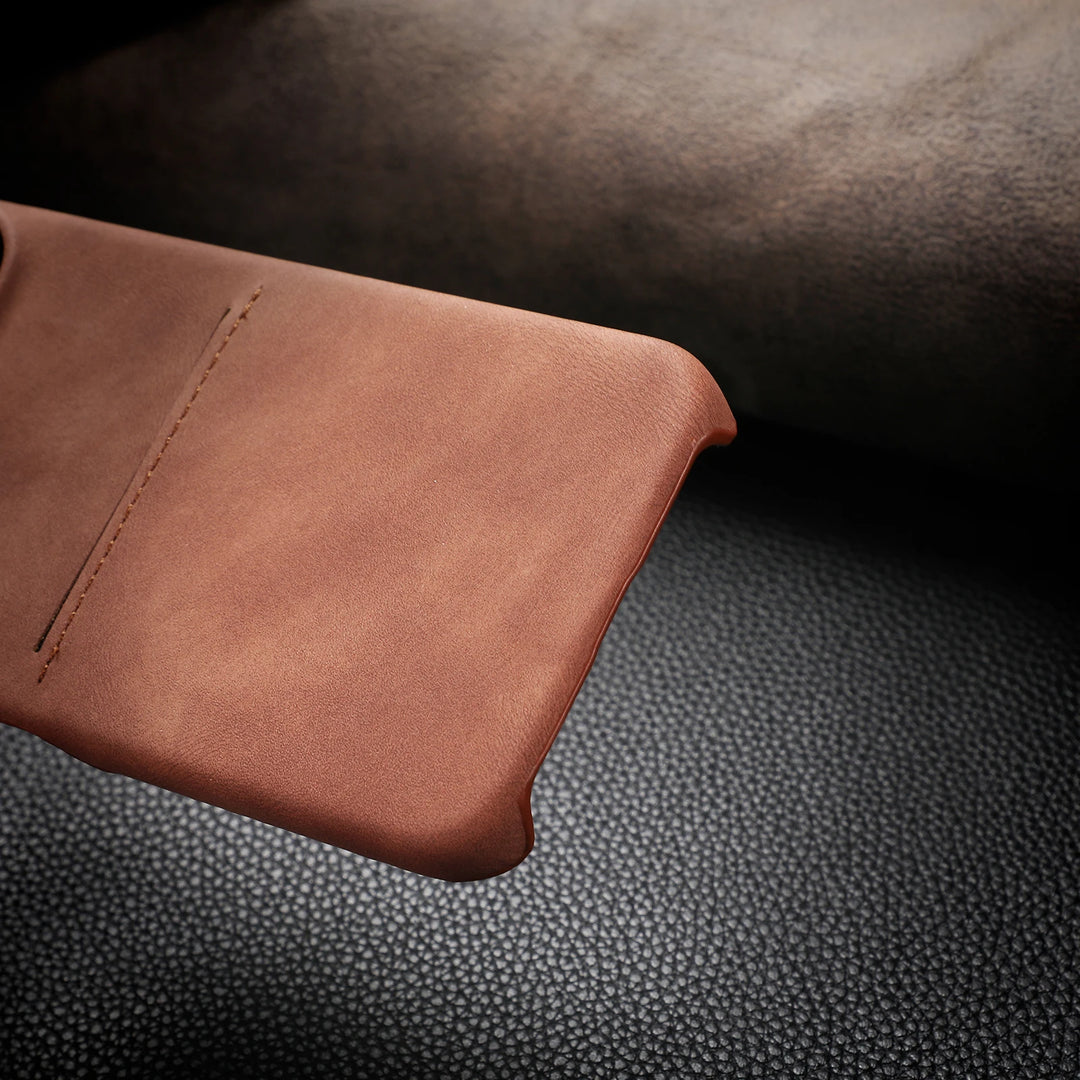 Card Slot Leather Case For Google Pixel Series - The Pixel Store