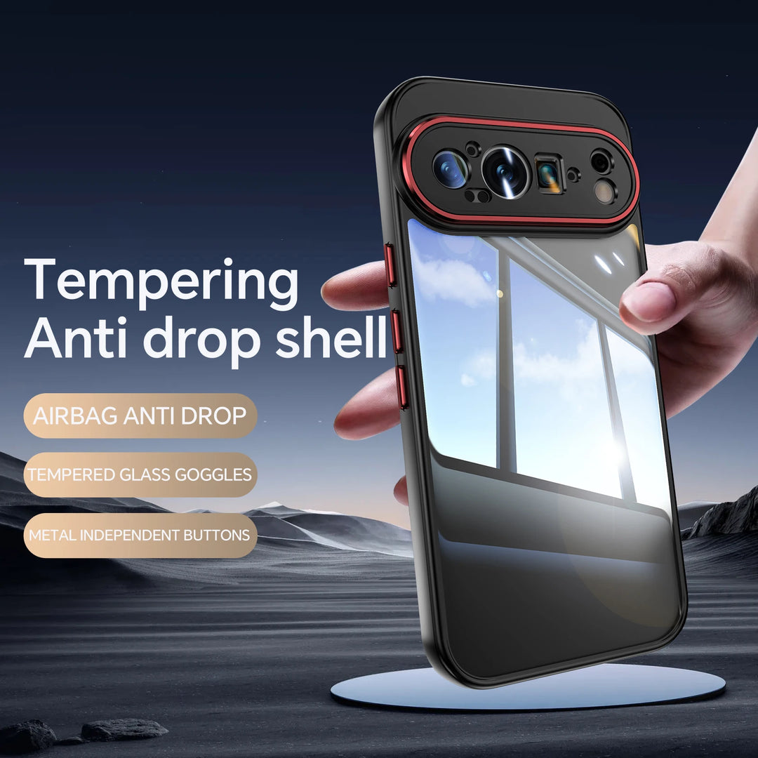 Shockproof Clear Case For Google Pixel 9 Series - The Pixel Store