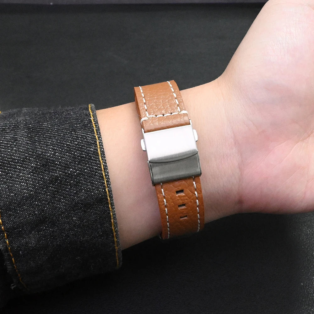 Leather Band for Google Pixel Watch 3 - The Pixel Store