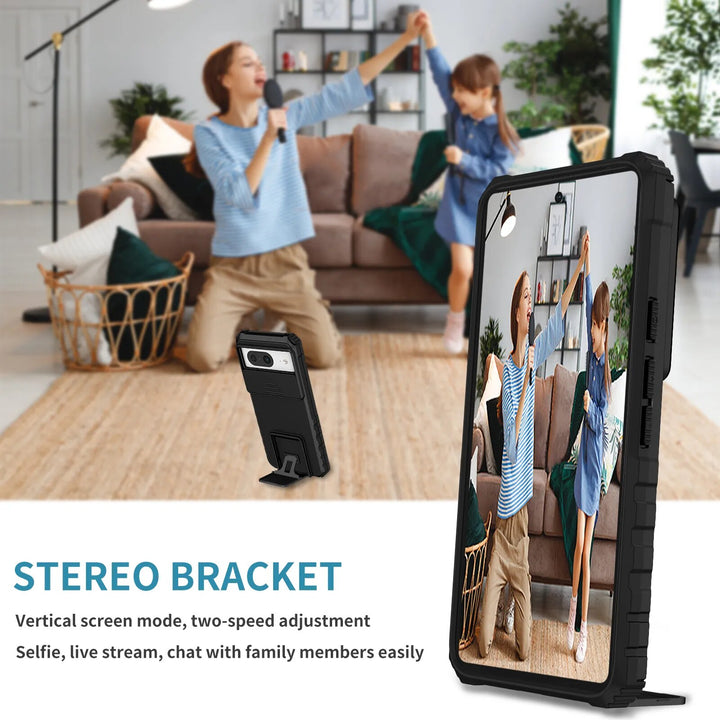Shockproof Case with Stand Bracket For Google Pixel 8 Series - The Pixel Store