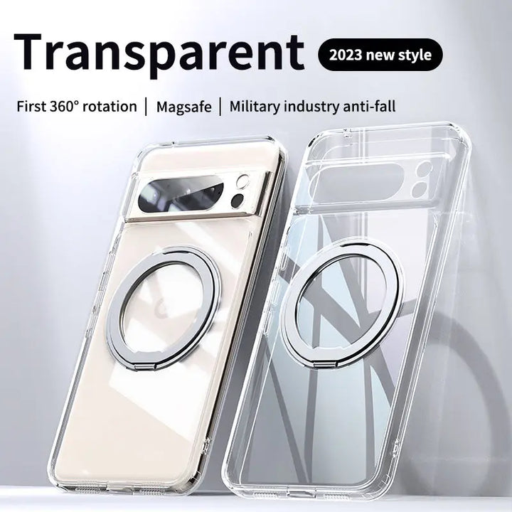 Shockproof Case with Magnetic Stand For Google Pixel 8 Series - The Pixel Store