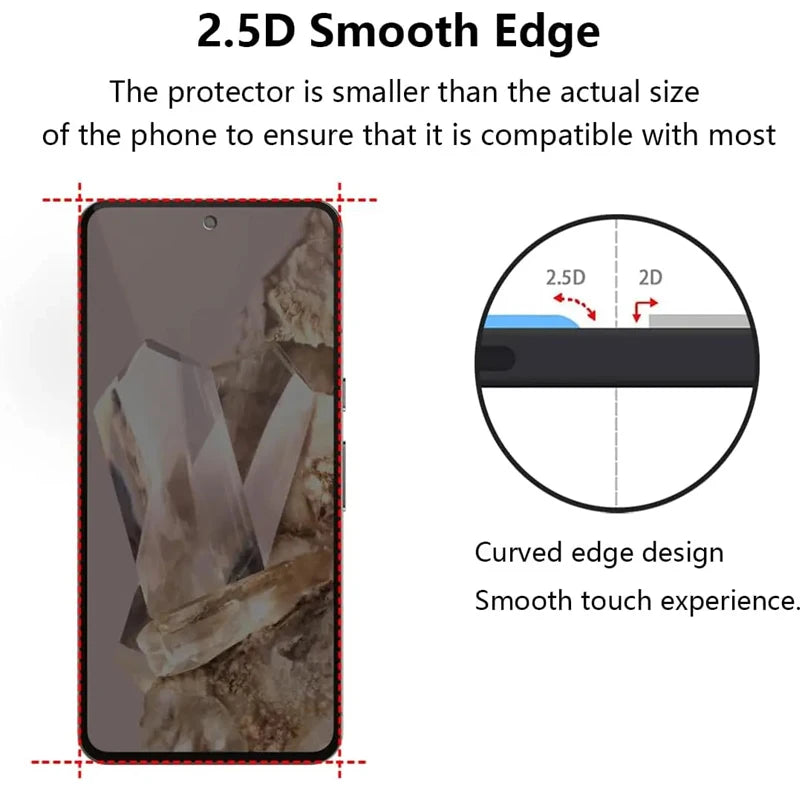 Anti-spy Screen protector For Google Pixel 9 Series - The Pixel Store