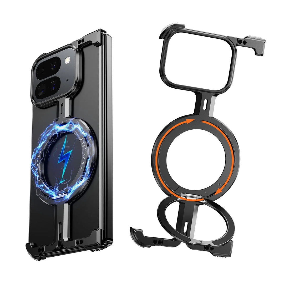 Magnetic Frameless Case & Rotatable Stand - The Pixel Store