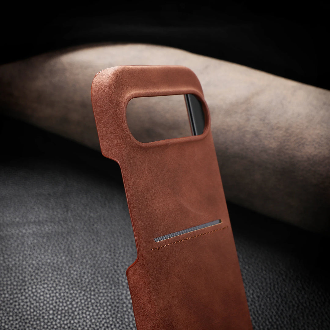 Card Slot Leather Case For Google Pixel Series - The Pixel Store
