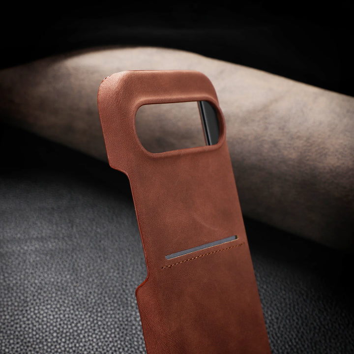 Card Slot Leather Case For Google Pixel Series - The Pixel Store