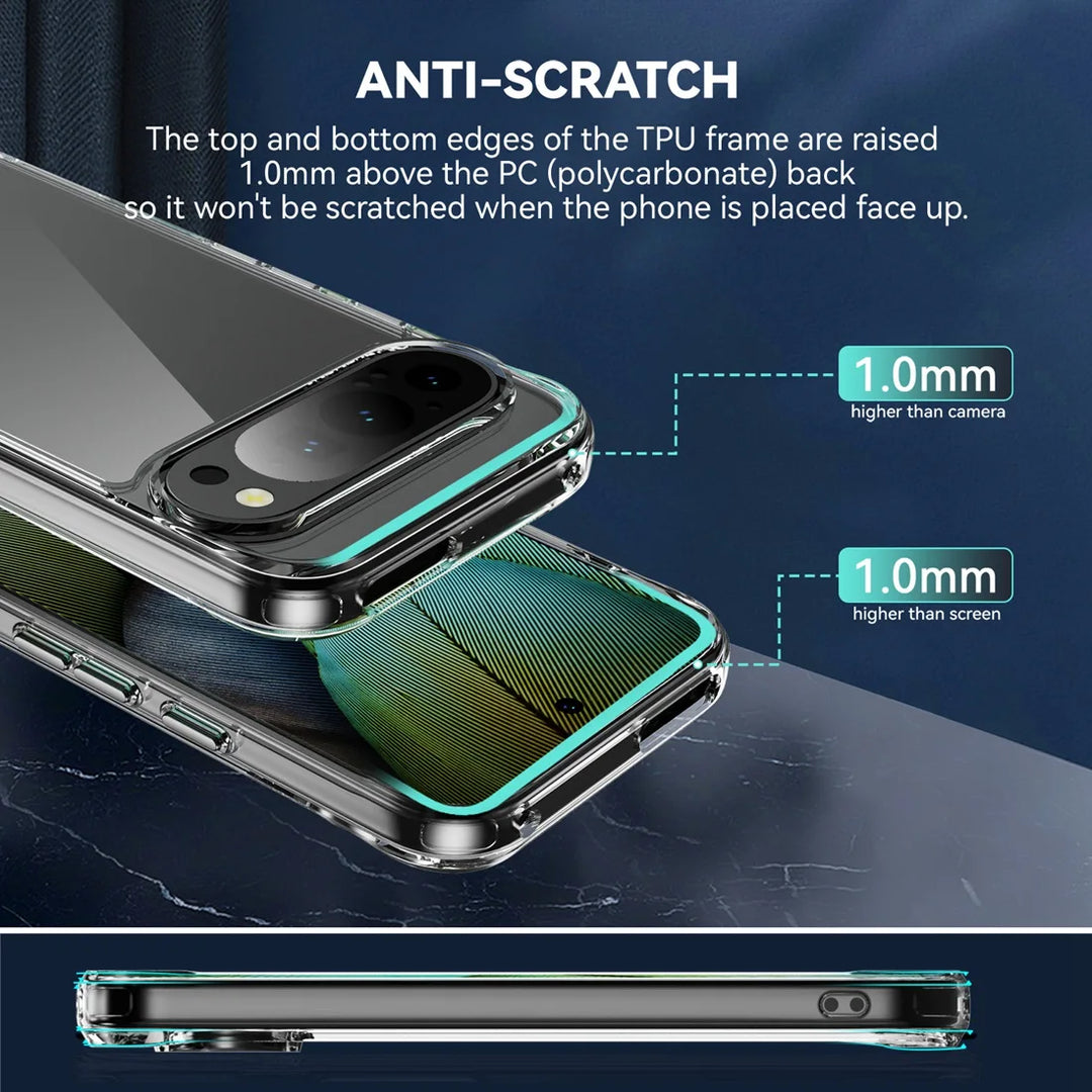 Armor Transparent Case For Google Pixel 9 Series - The Pixel Store