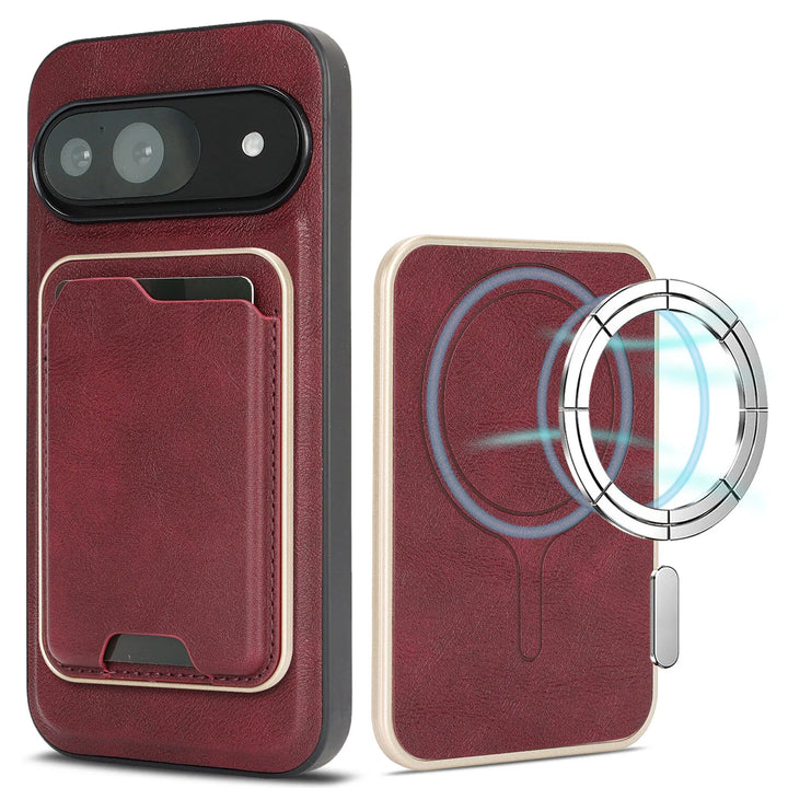 MagSafe Leather Wallet Case for Google Pixel - The Pixel Store