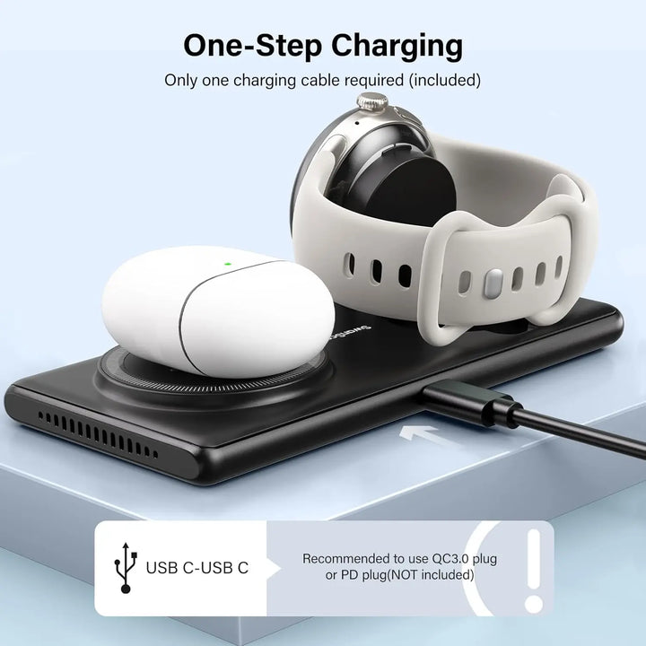 2 in 1 Wireless Charging Station for Pixel Series - The Pixel Store