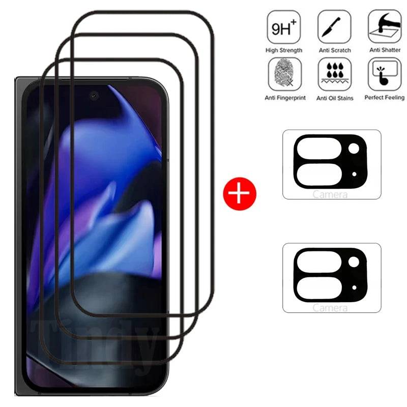 Full Cover Screen Protector Glass For Google Pixel 9 Pro Fold - The Pixel Store