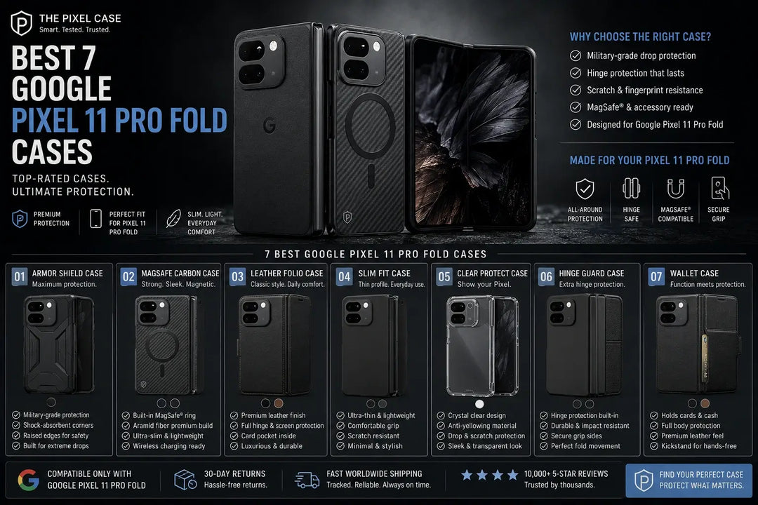 Best 7 Google Pixel 11 Pro Fold Cases