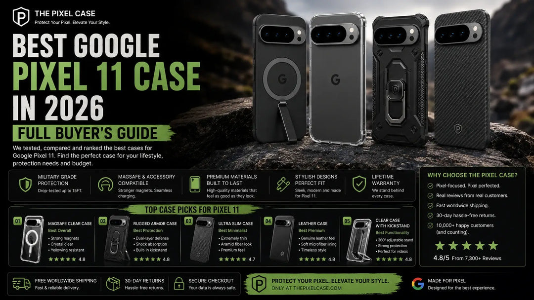 Best Google Pixel 11 Case in 2026 – Full Buyer's Guide