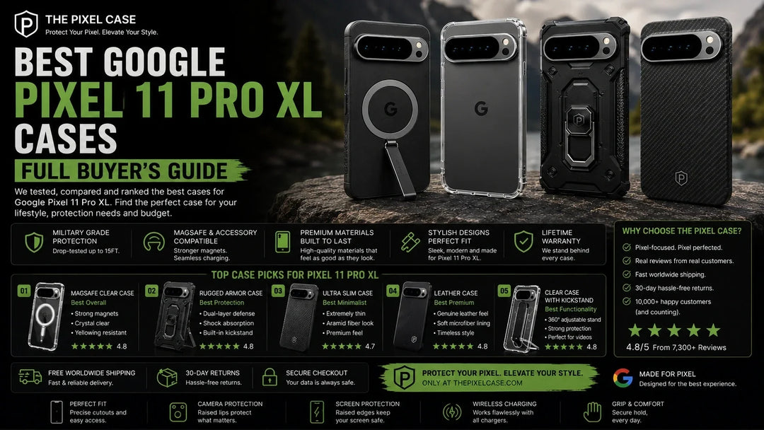 Best Google Pixel 11 Pro XL Cases in 2026 – Full Buyer's Guide