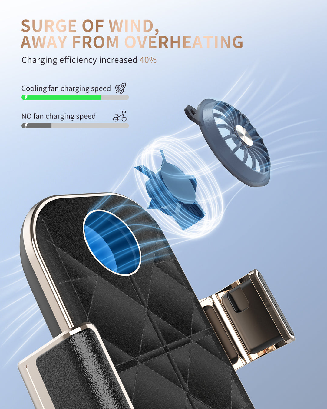 AUTO CLAMPING CAR WIRELESS CHARGER FOR PIXEL SERIES