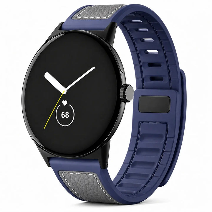 Leather Magnetic Sport Band For Pixel Watch 5