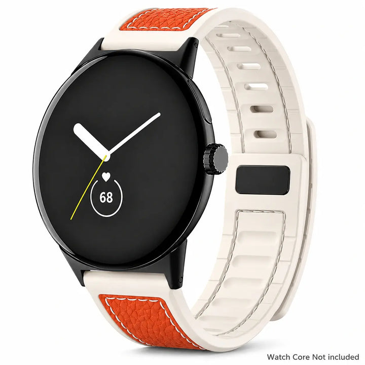 Leather Magnetic Sport Band For Pixel Watch 5