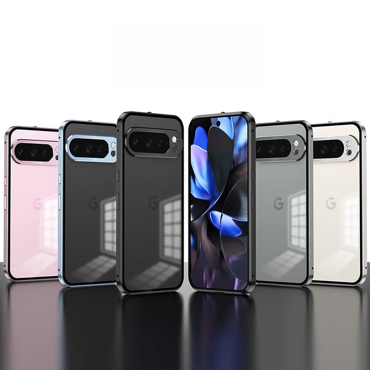 Magnetic Aluminum Case with Camera Protection For Google Pixel Series